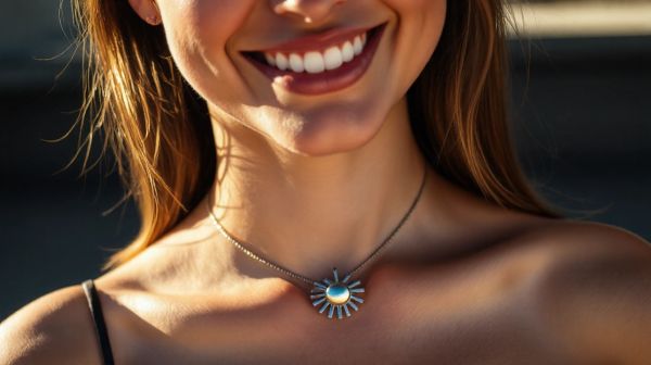 Adopter le collier soleil pour un style éclatant au cou